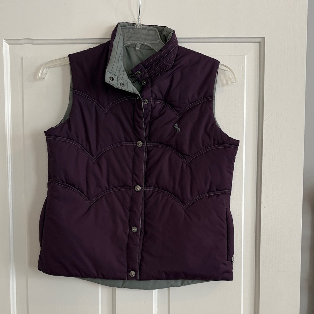 Limited Edition Reversible Cowgirl‎ Up Puffer Vest